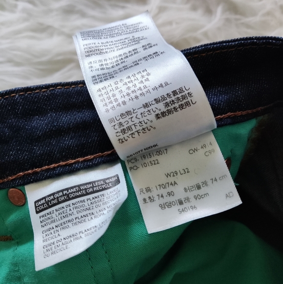 Levis commuter 511 jeans indigo denim - Picture 11 of 12